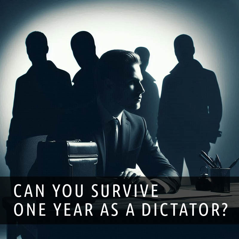Can you survive one year as a dictator of an African country?